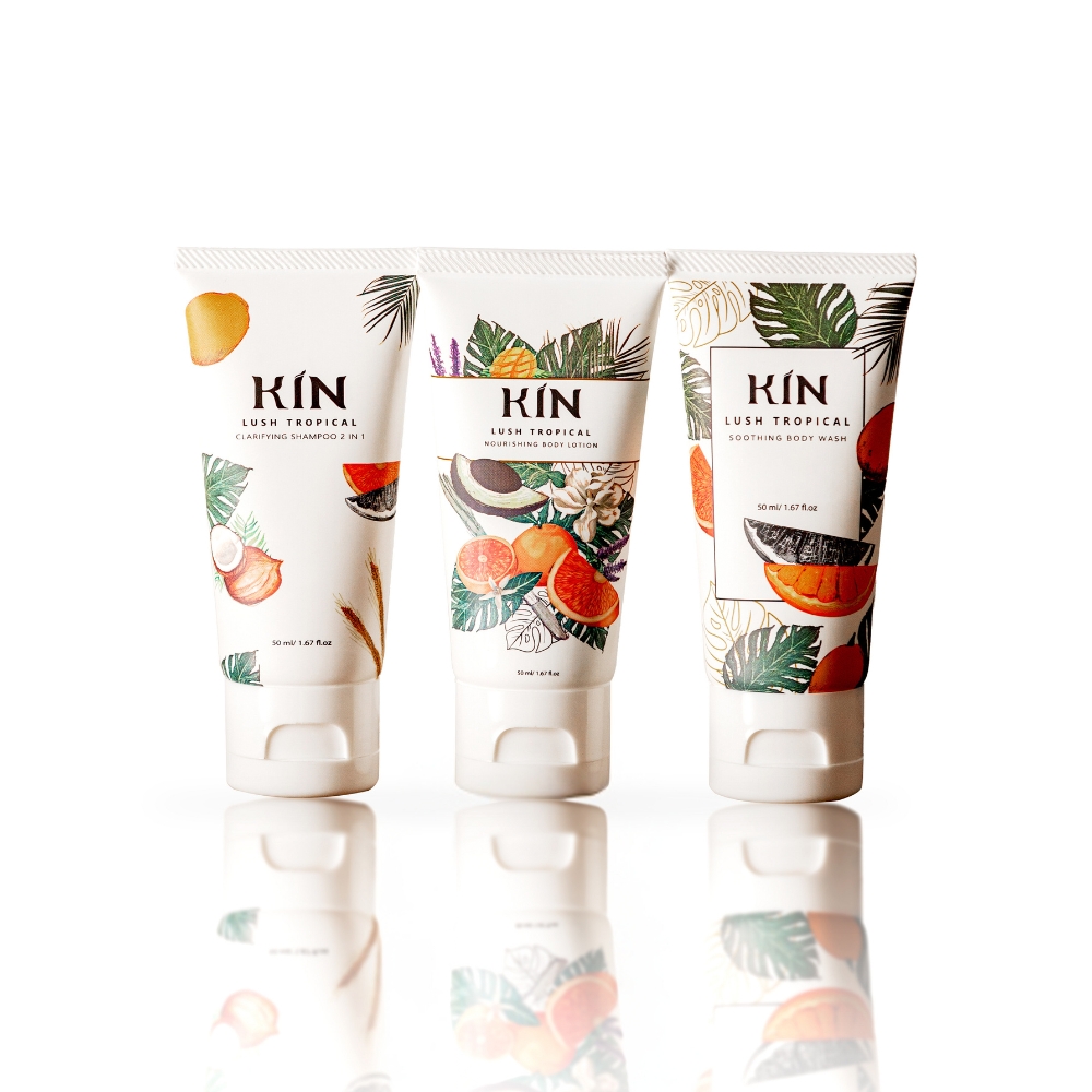 KIN LUSH TROPICAL TRAVEL SET